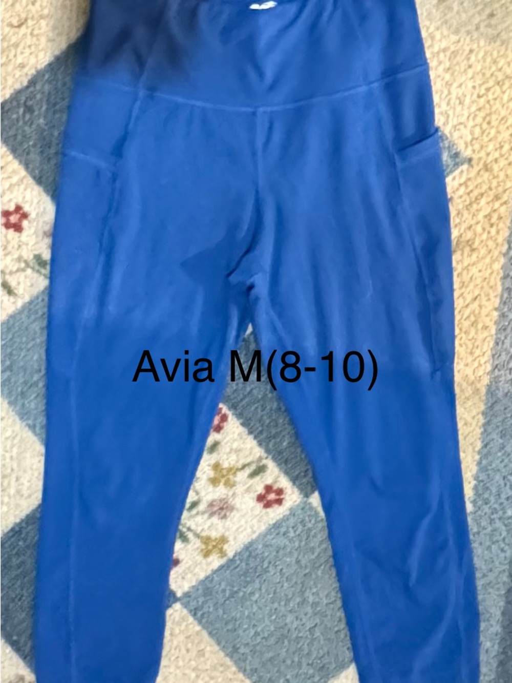 Avia women’s Blue High-Waist Active Leggings